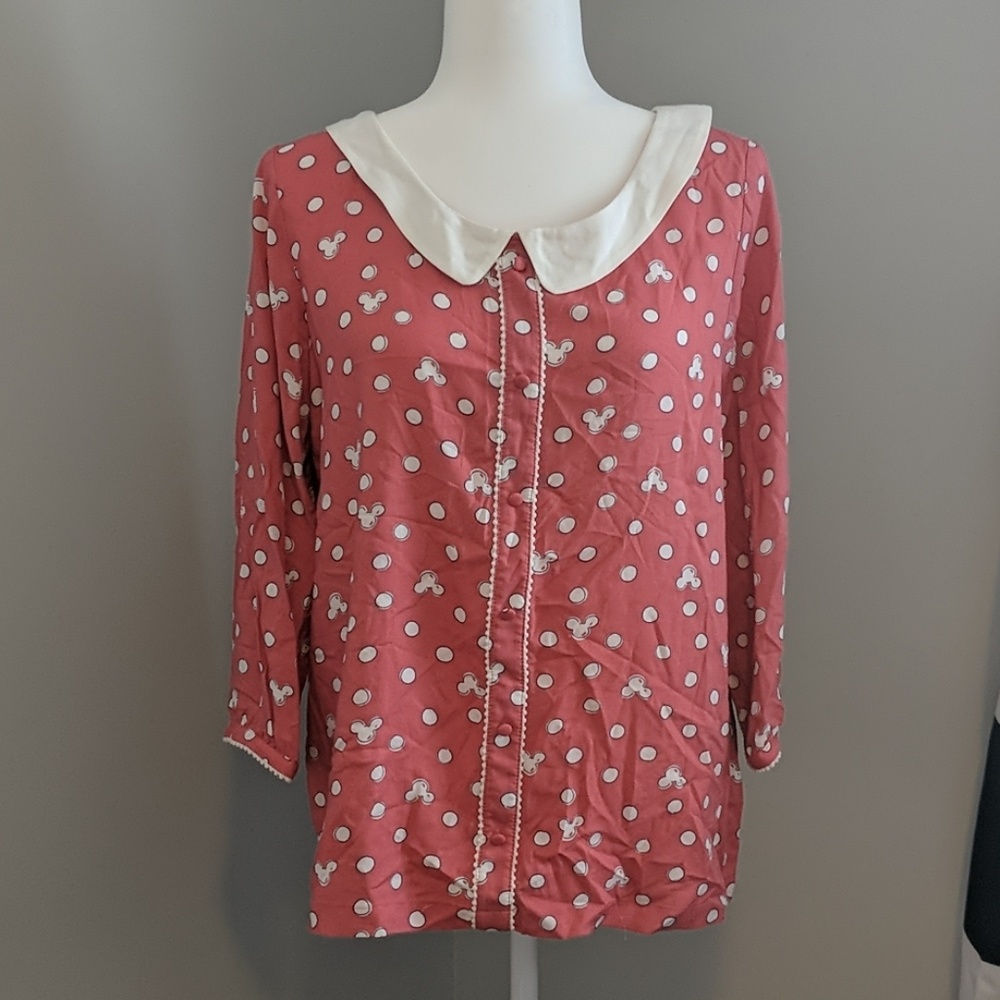 Lovely Disney Print Blouse